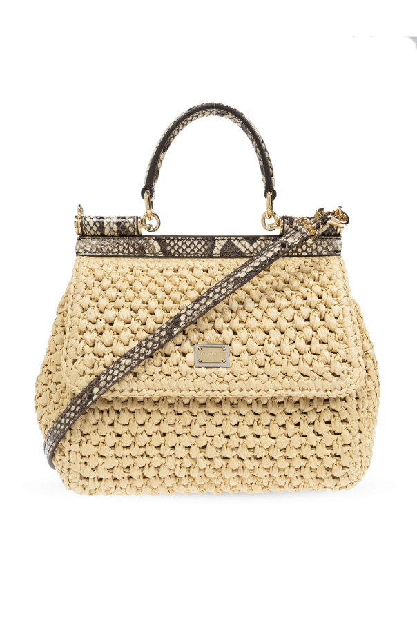 Beige Sicily Mini shoulder bag Dolce Gabbana Vitkac Canada